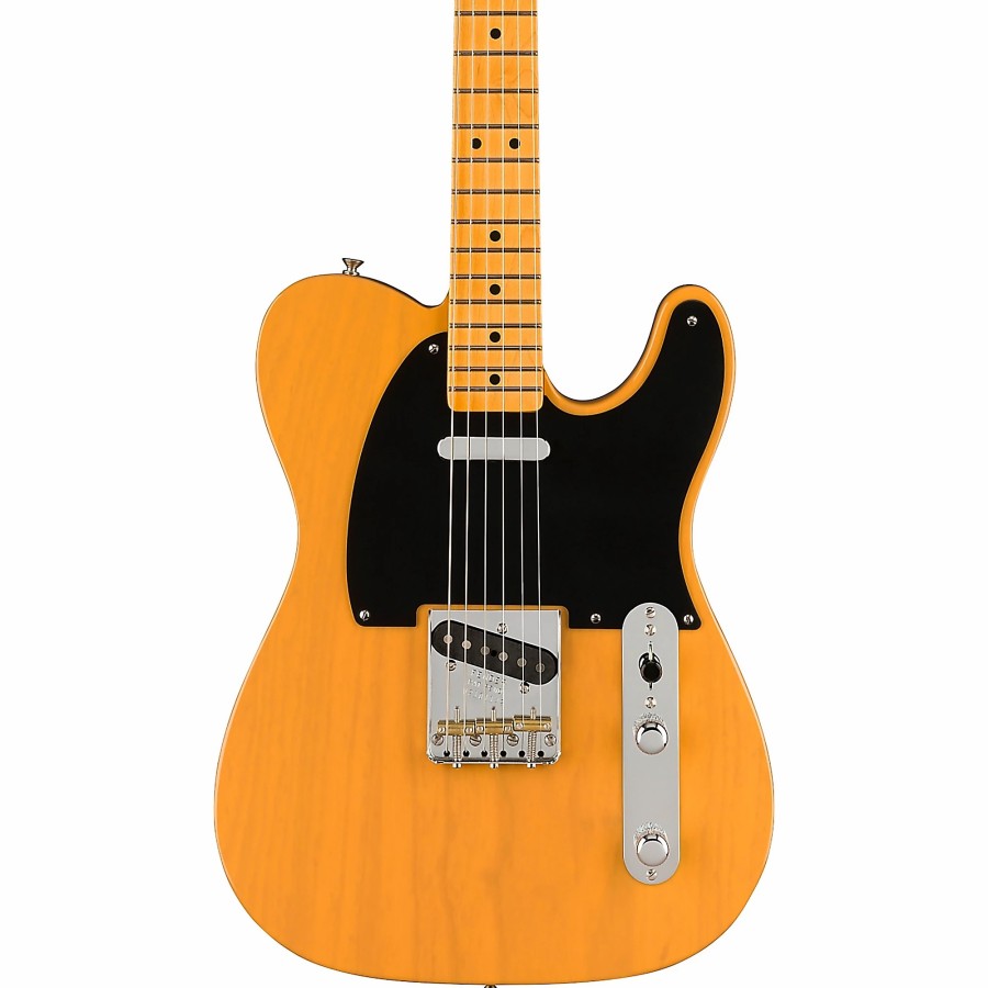 Guitars Fender Solid Body | Fender American Vintage Ii 1951 Telecaster Electric Guitar Butterscotch Blonde