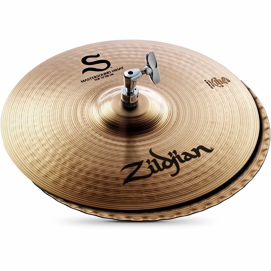 Drums Zildjian Hi-Hat Cymbals | Zildjian S Family Mastersound Hi-Hat 14 In.