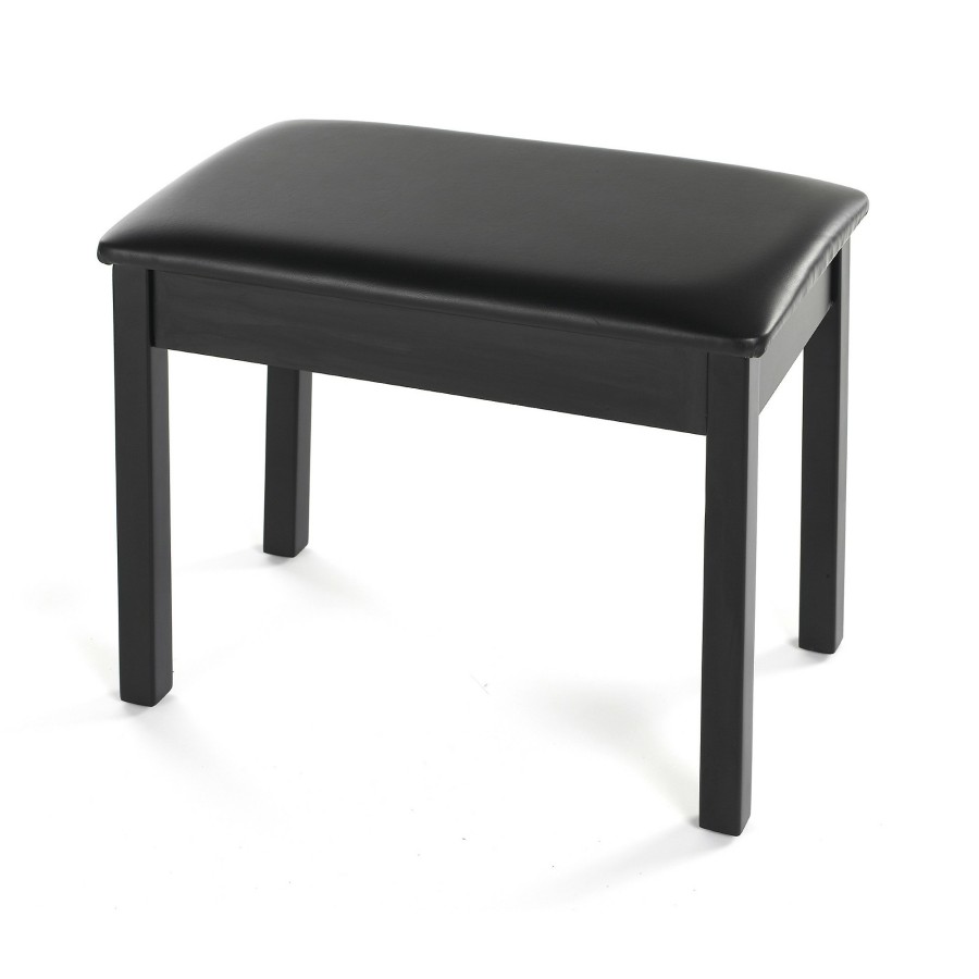 Keyboards & Midi Yamaha Benches & Stools | Yamaha Bb1 Padded Piano Bench, Black Wood