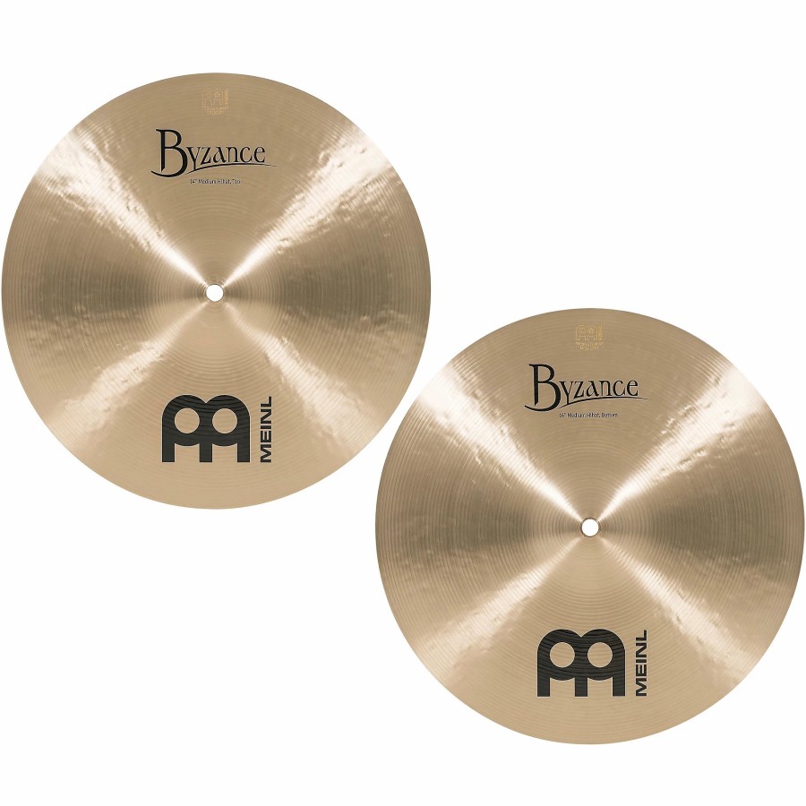 Drums MEINL Hi-Hat Cymbals | Meinl Byzance Medium Hi-Hat Cymbals 14 In.