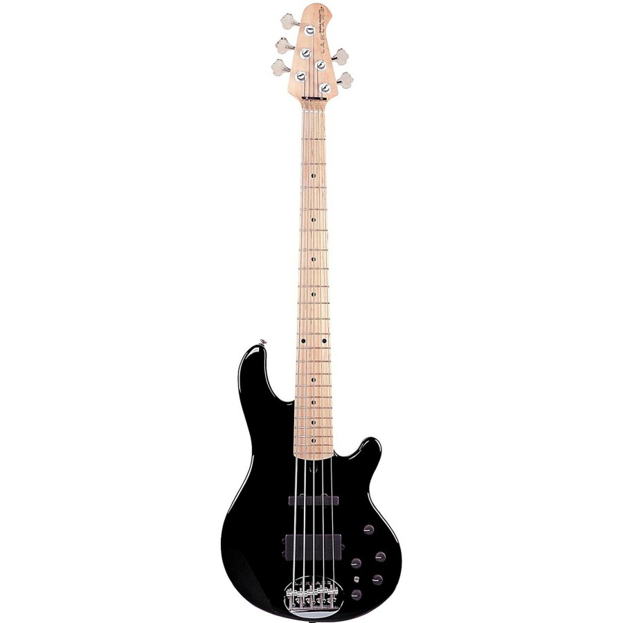 Basses Lakland 5-String | Lakland Skyline 55-02 5-String Bass Black Maple Fretboard