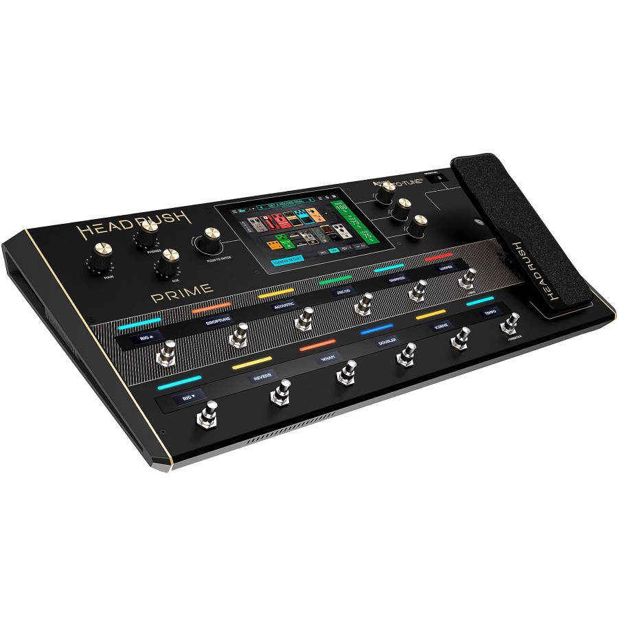 Guitars HeadRush Effects | Headrush Prime Multi-Effects Processor Pedal Black