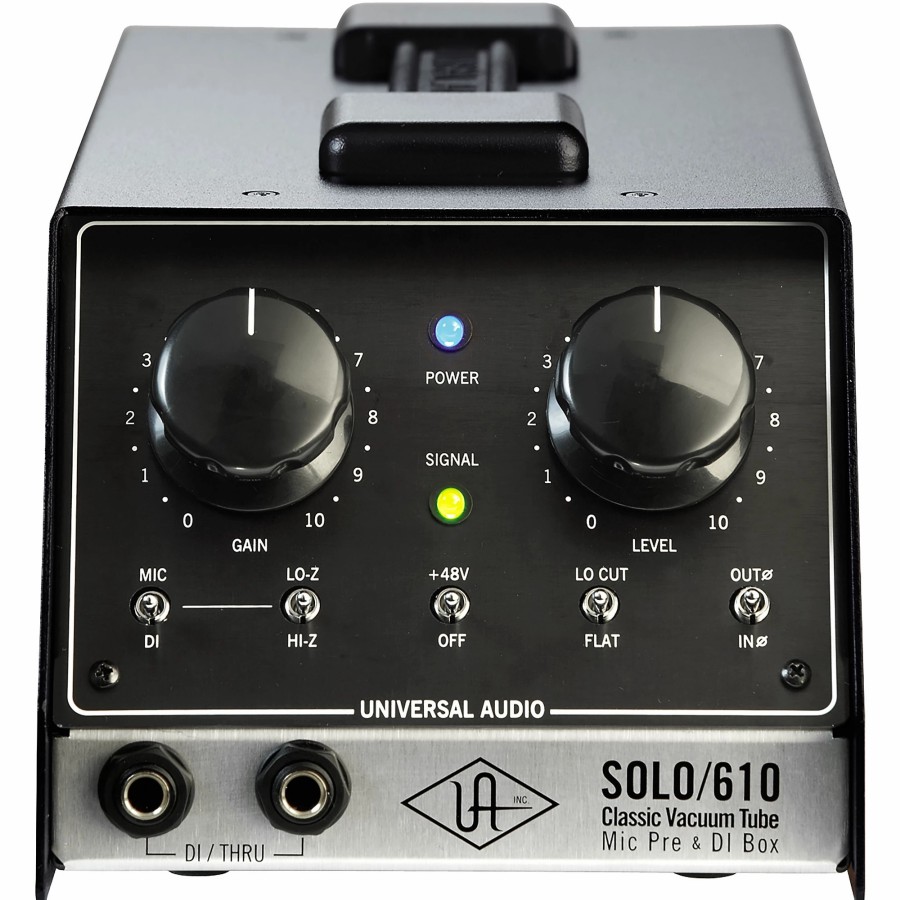 Live Sound Universal Audio | Universal Audio Ua-S610 Solo/610 Classic Vacuum Tube Microphone Preamp And D.I. Box