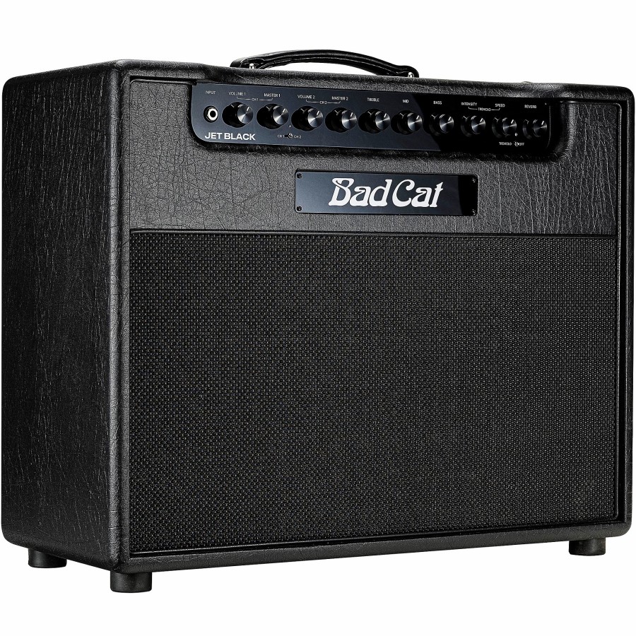 Guitars Bad Cat Guitar Amps | Bad Cat Jet Black 1X12 38W Tube Guitar Combo Amp Black