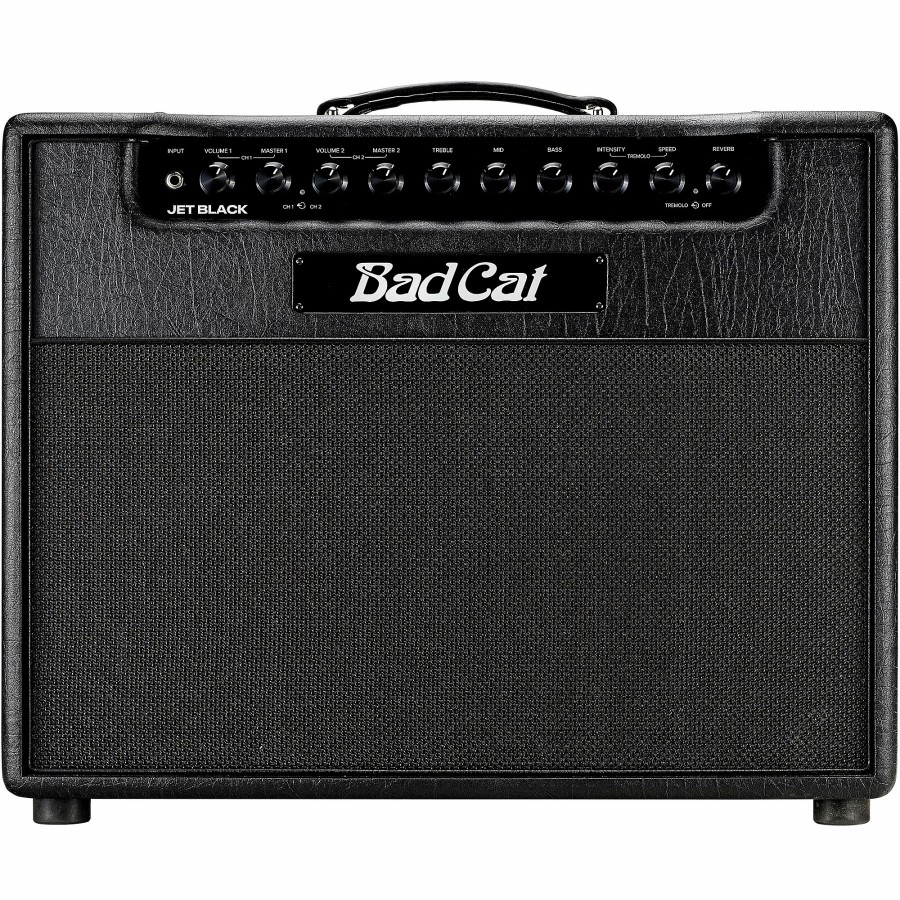 Guitars Bad Cat Guitar Amps | Bad Cat Jet Black 1X12 38W Tube Guitar Combo Amp Black