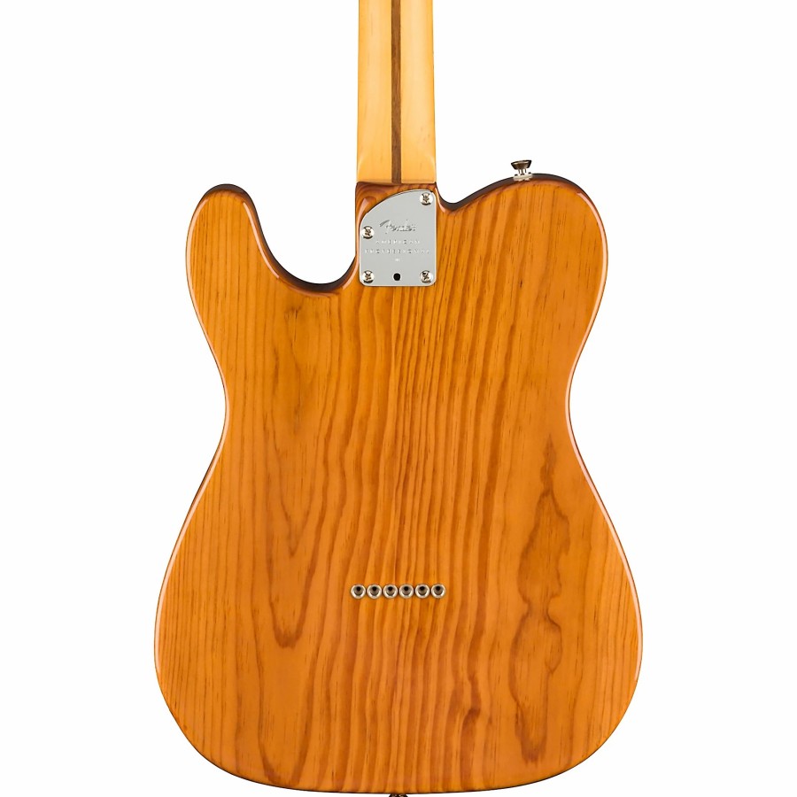 Guitars Fender Solid Body | Fender American Professional Ii Roasted Pine Telecaster Electric Guitar Natural