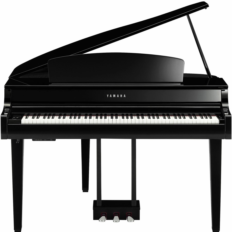 Keyboards & Midi Yamaha Home Digital Pianos | Yamaha Clavinova Clp-765Gp Digital Grand Piano With Bench Polished Ebony