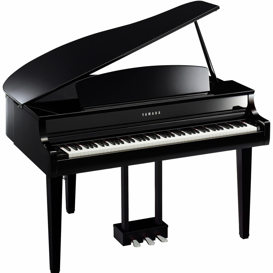 Keyboards & Midi Yamaha Home Digital Pianos | Yamaha Clavinova Clp-765Gp Digital Grand Piano With Bench Polished Ebony