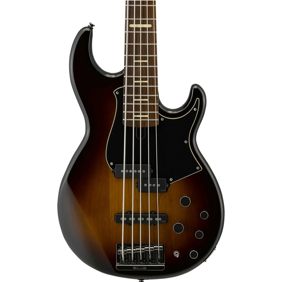 Basses Yamaha 5-String | Yamaha Bb735A 5-String Electric Bass Dark Brown Sunburst