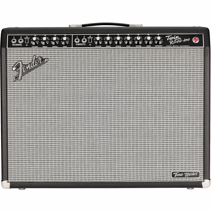 Guitars Fender Guitar Amps | Fender Tone Master Twin Reverb 200W 2X12 Guitar Combo Amp Black