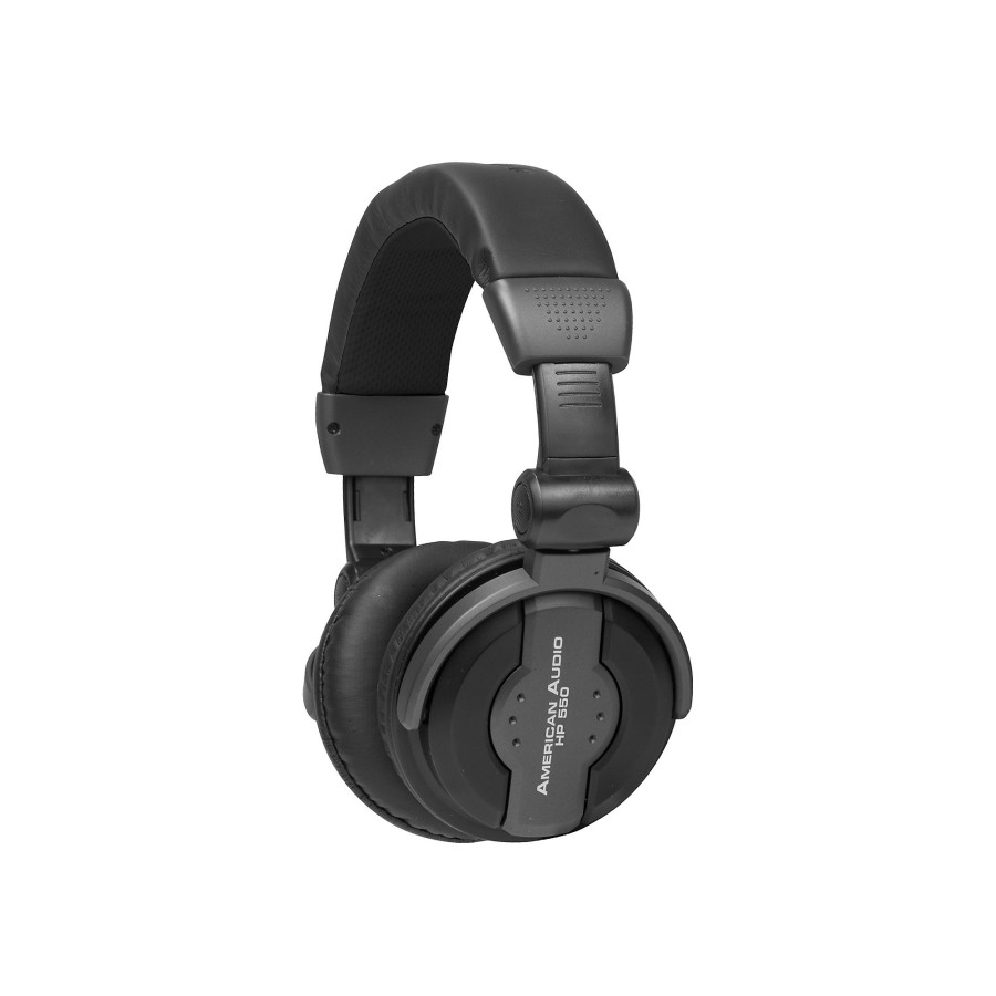 Dj Equipment American Audio | American Audio Hp550 Professional Studio Headphones Black