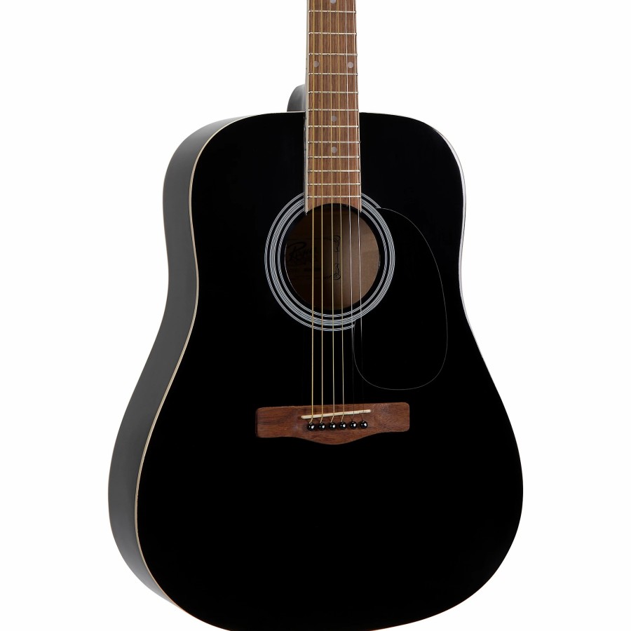 Guitars Rogue 6-String | Rogue Rd80 Dreadnought Acoustic Guitar Black