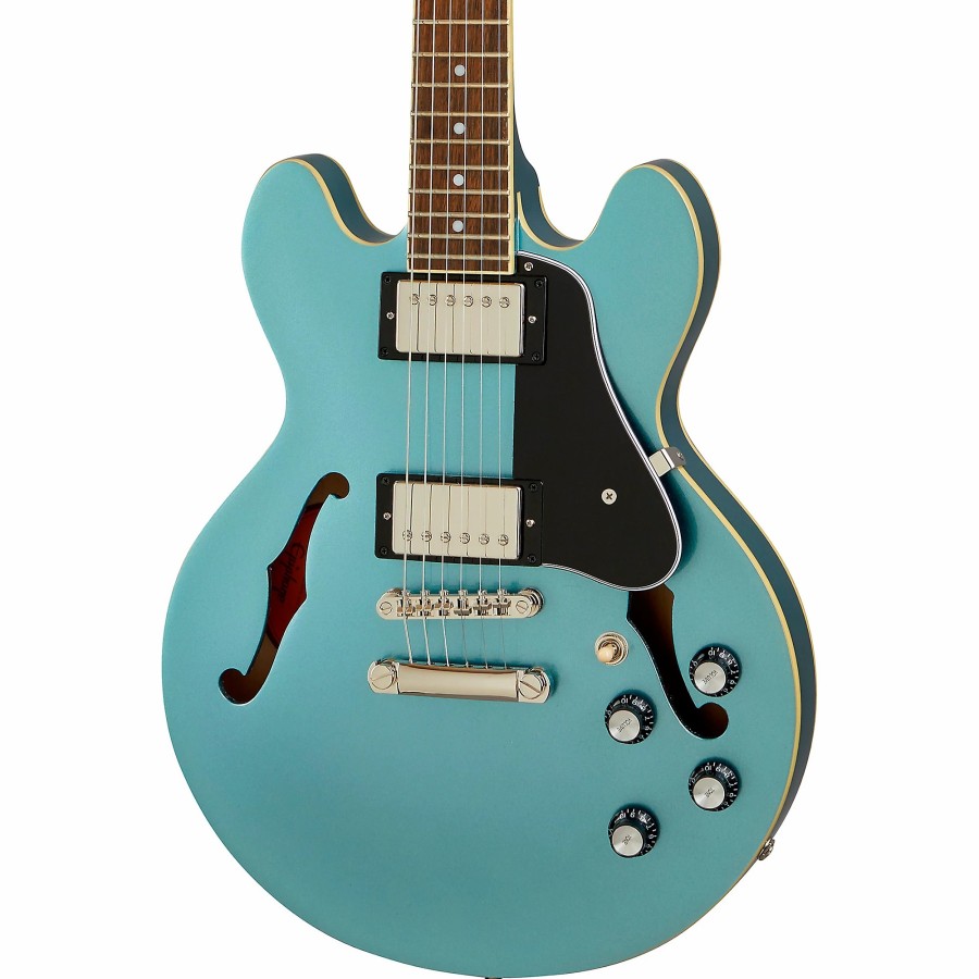 Guitars Epiphone Hollow & Semi-Hollow Body | Epiphone Es-339 Semi-Hollow Electric Guitar Pelham Blue