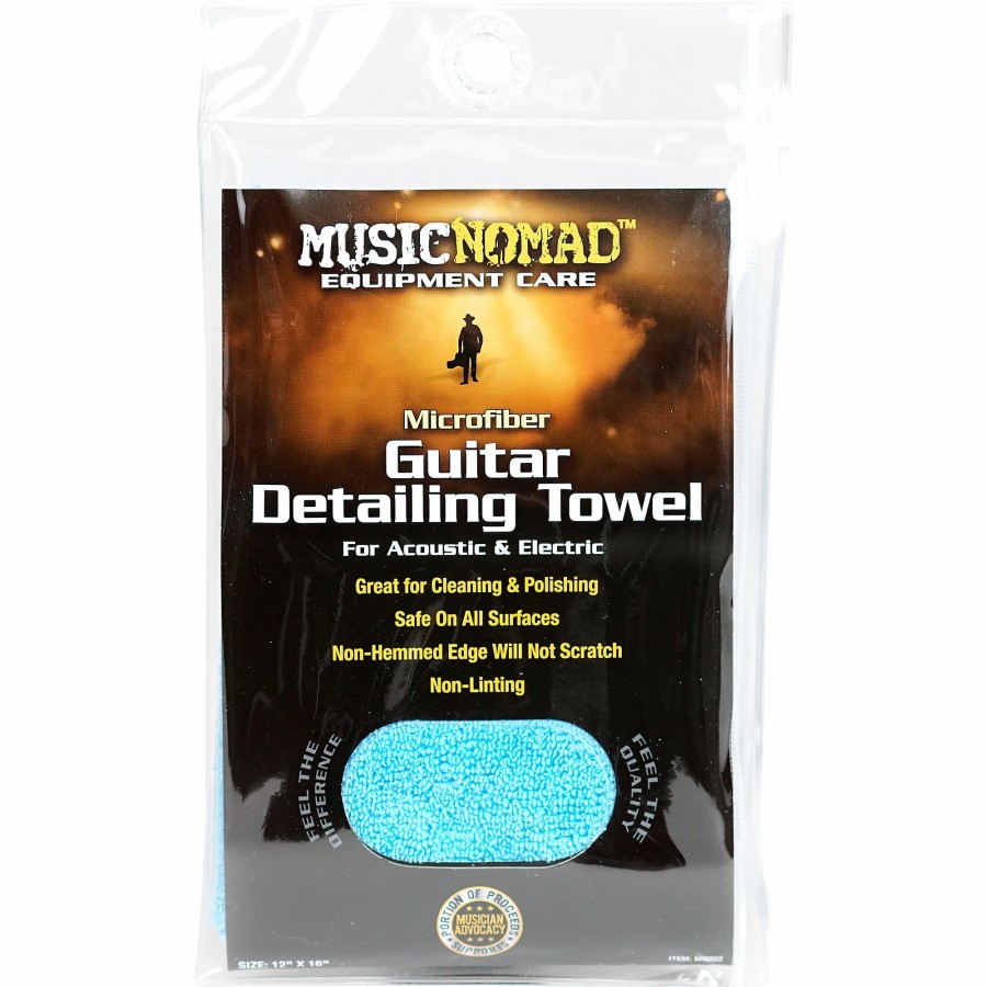 Accessories Music Nomad | Music Nomad Edgeless Microfiber Guitar Detailing Towel