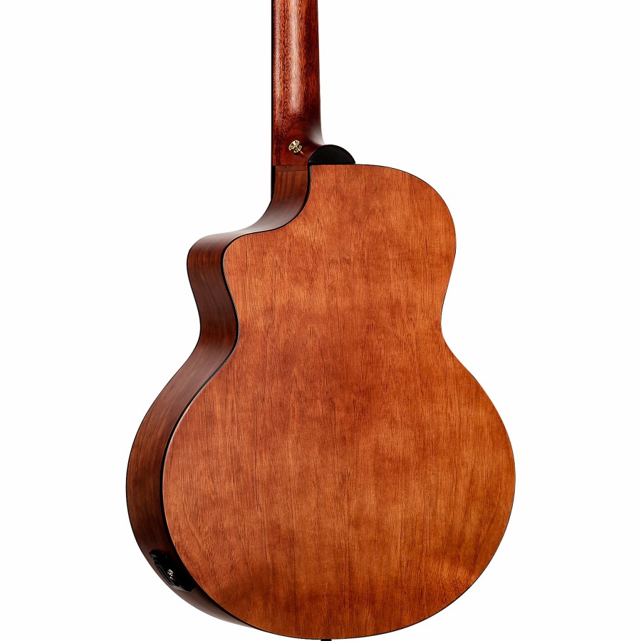 Basses Ortega Fretted | Ortega Deep Series Jumbo Acoustic-Electric Bass Bourbon Fade