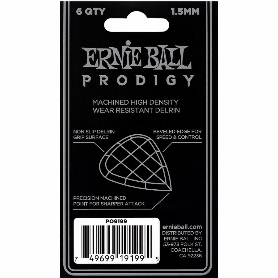 Guitars Ernie Ball Guitar Picks | Ernie Ball Prodigy Picks Standard 1.5 Mm 6 Pack