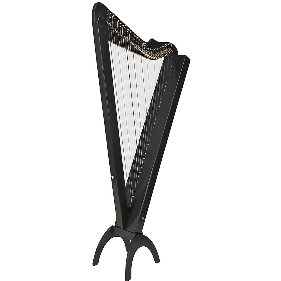 Band & Orchestra Rees Harps | Rees Harps Grand Harpsicle Harp Black