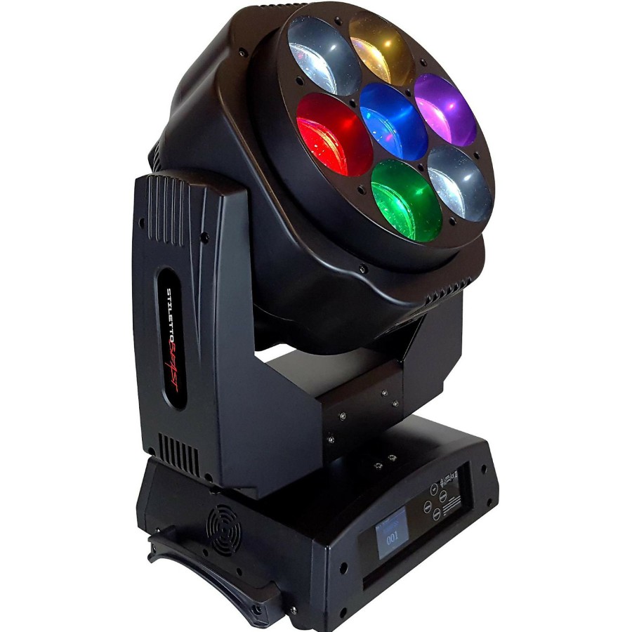 Lighting Blizzard | Blizzard Stiletto Beast Rgbw 7 X 60W Led Beam Wash Pixel Moving-Head Light