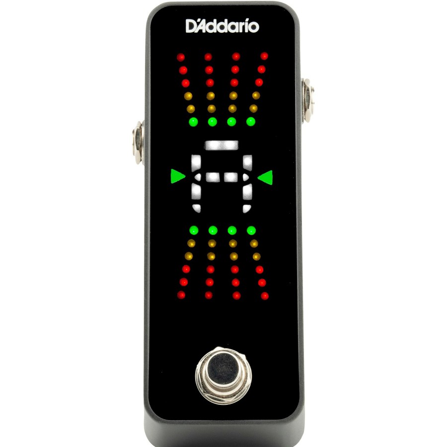 Accessories D'Addario | D'Addario Ct-20 Chromatic Tuner Pedal Black