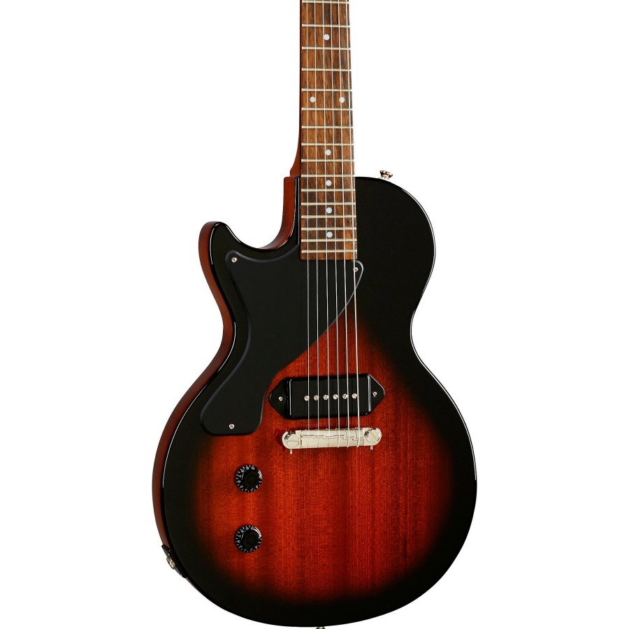 Guitars Epiphone Left Handed | Epiphone Les Paul Junior Left-Handed Electric Guitar Vintage Sunburst