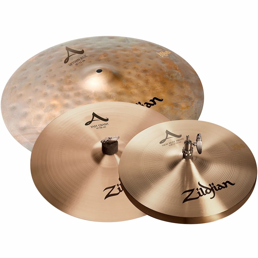 Drums Zildjian Cymbal Packs | Zildjian A City Cymbal Pack With Free 14" Cymbal