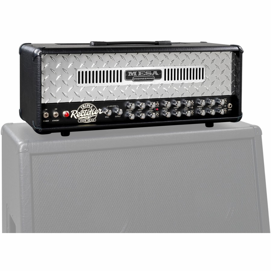 Amps & Effects MESA/Boogie Heads | Mesa/Boogie Triple Rectifier 150W Guitar Tube Head Black