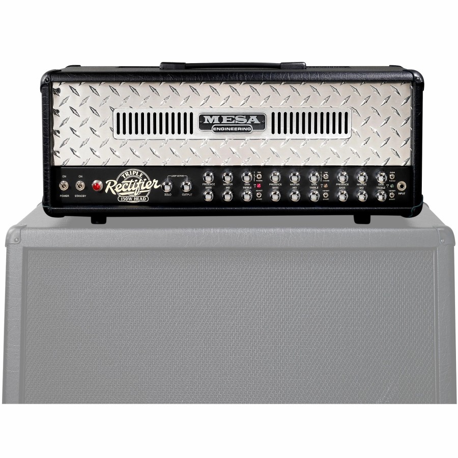 Amps & Effects MESA/Boogie Heads | Mesa/Boogie Triple Rectifier 150W Guitar Tube Head Black