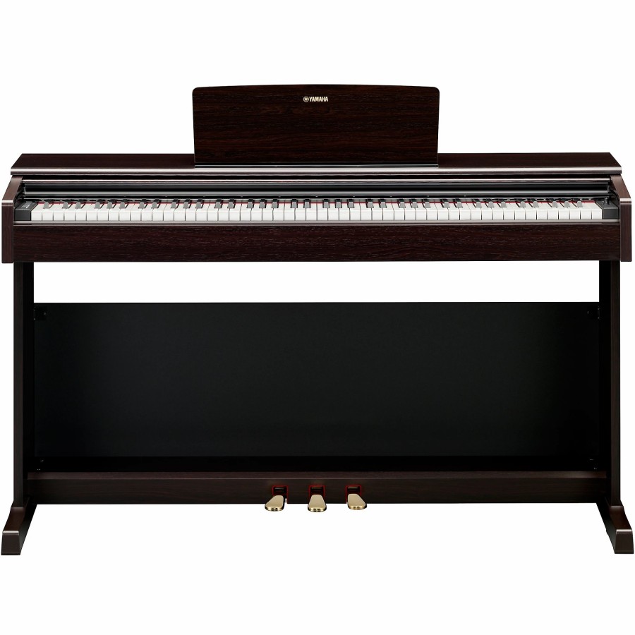 Keyboards & Midi Yamaha Home Digital Pianos | Yamaha Arius Ydp-145 Traditional Console Digital Piano With Bench Dark Rosewood