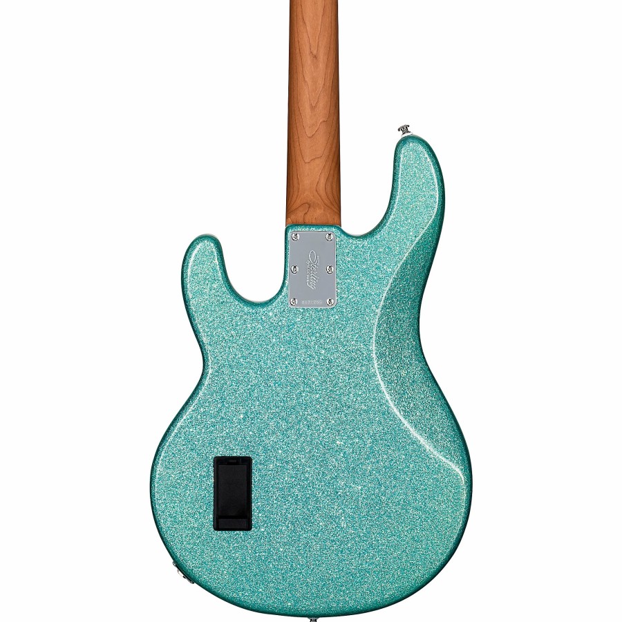 Basses Sterling by Music Man 4-String | Sterling By Music Man Stingray Ray34 Sparkle Electric Bass Seafoam Sparkle