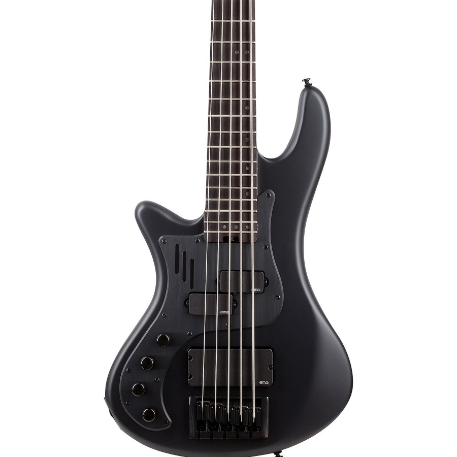 Basses Schecter Guitar Research Left-Handed | Schecter Guitar Research Stiletto-5 Stealth Pro Lh Satin Black