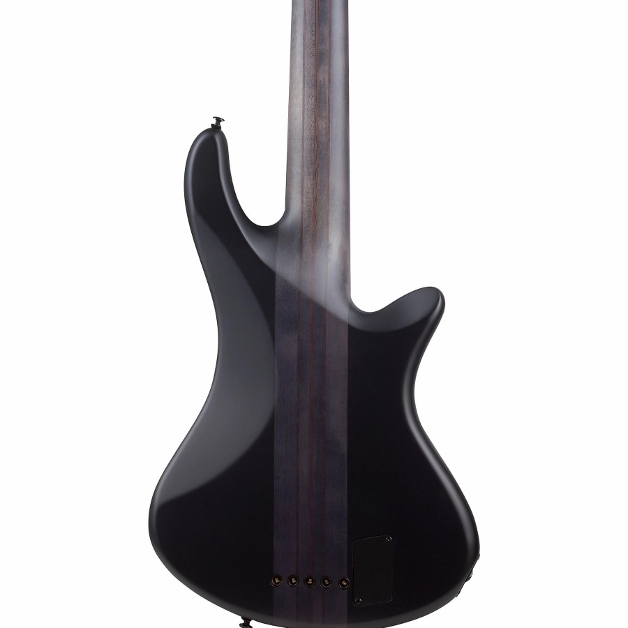 Basses Schecter Guitar Research Left-Handed | Schecter Guitar Research Stiletto-5 Stealth Pro Lh Satin Black