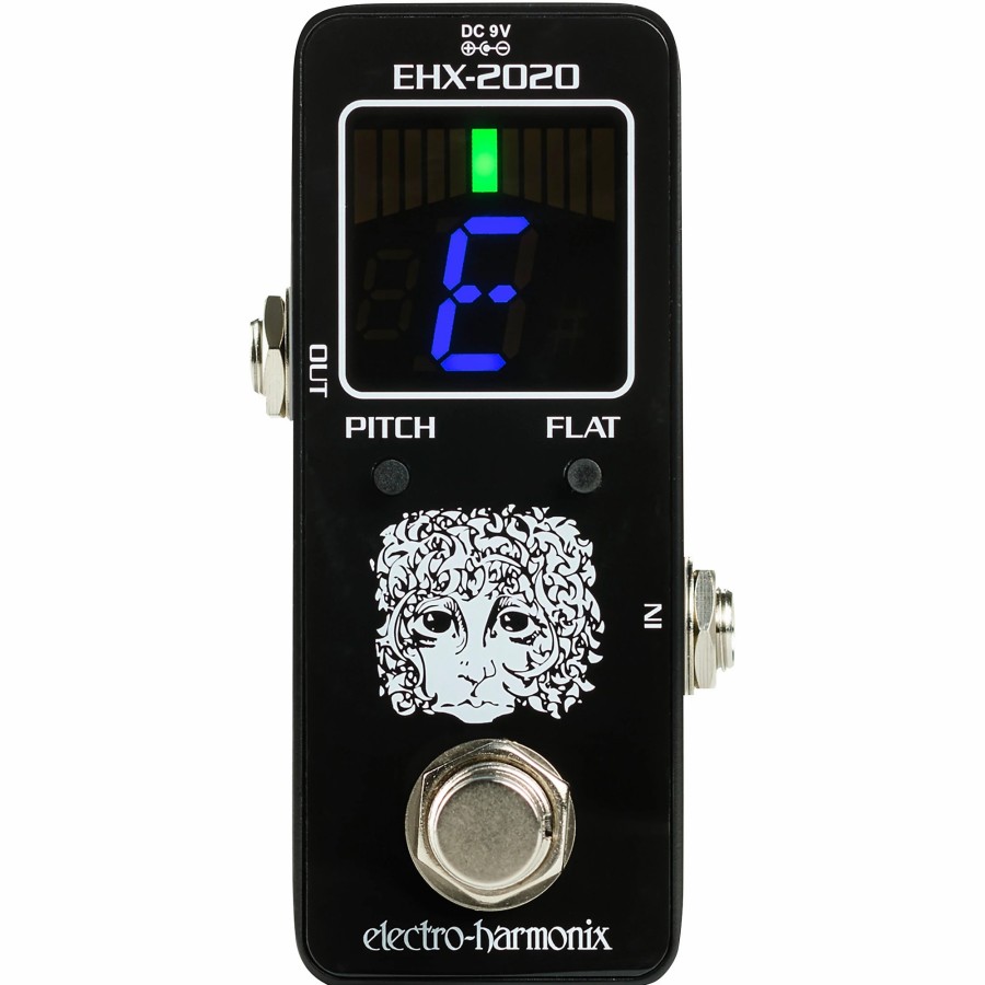 Accessories Electro-Harmonix | Electro-Harmonix Ehx-2020 Tuner Pedal Black