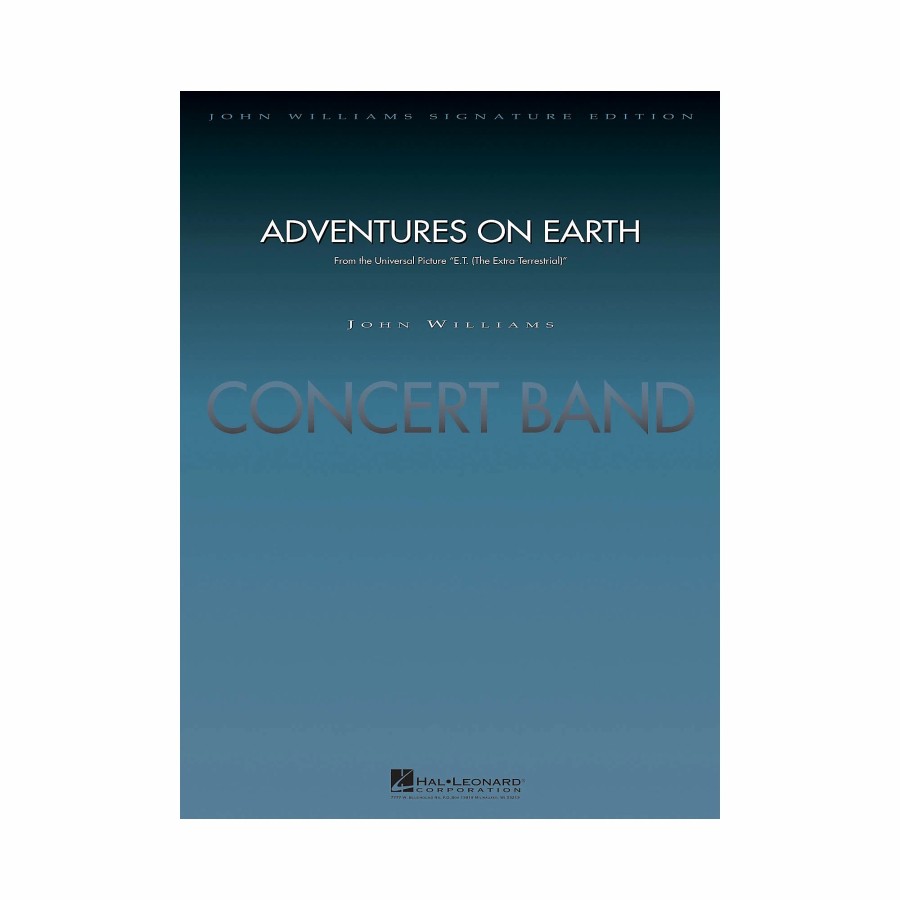 Accessories Hal Leonard | Hal Leonard Adventures On Earth (From E.T. The Extra-Terrestrial) Concert Band Level 5 Arranged By Paul Lavender