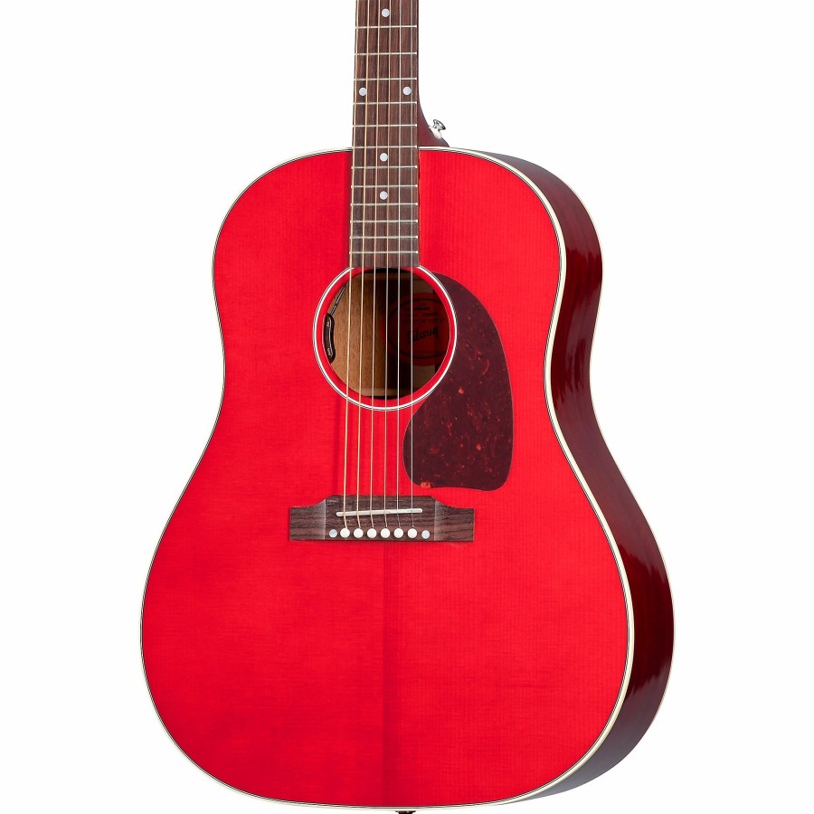 Guitars Gibson 6-String | Gibson J-45 Standard Acoustic-Electric Guitar Cherry