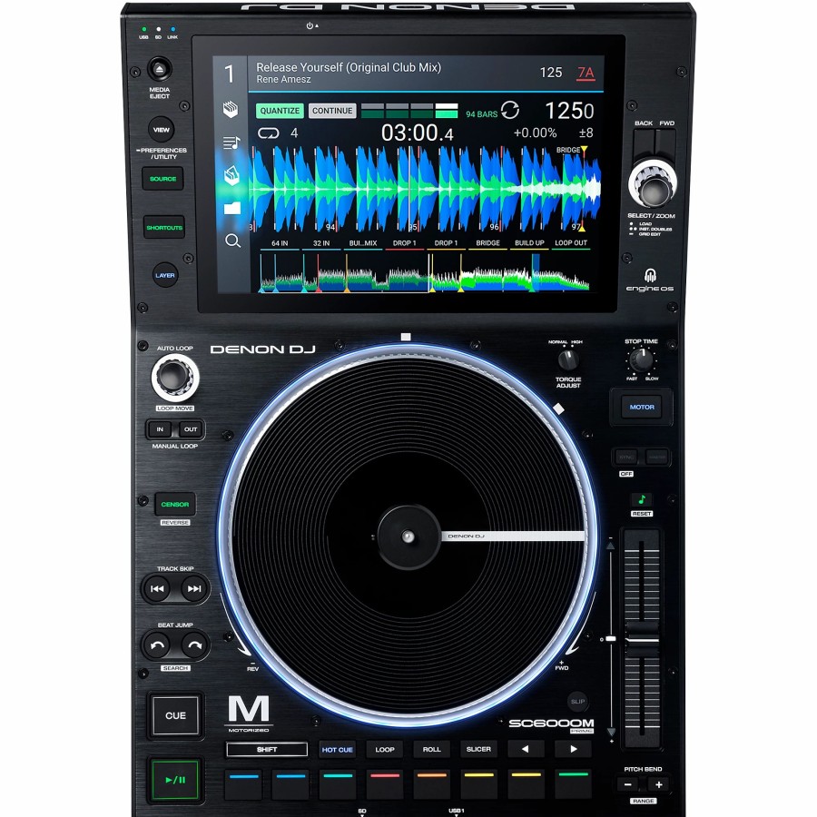 Dj Equipment Denon DJ | Denon Dj Sc6000M Prime Motorized Dj Media Player