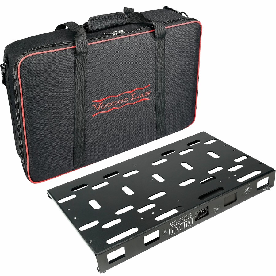 Amps & Effects Voodoo Lab Pedalboards | Voodoo Lab Dingbat Pedalboard Power Package With Pedal Power 3 Medium