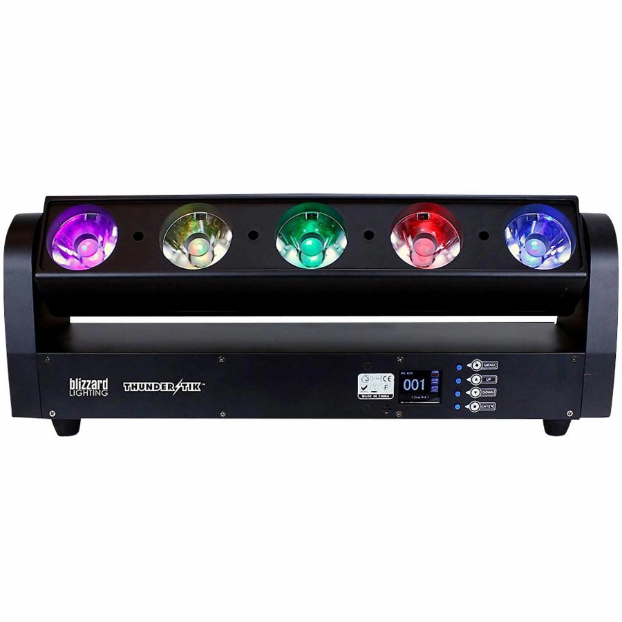 Lighting Blizzard | Blizzard Thunderstik 5 X 15W Rgbw Led Moving Bar Multi-Beam Effect