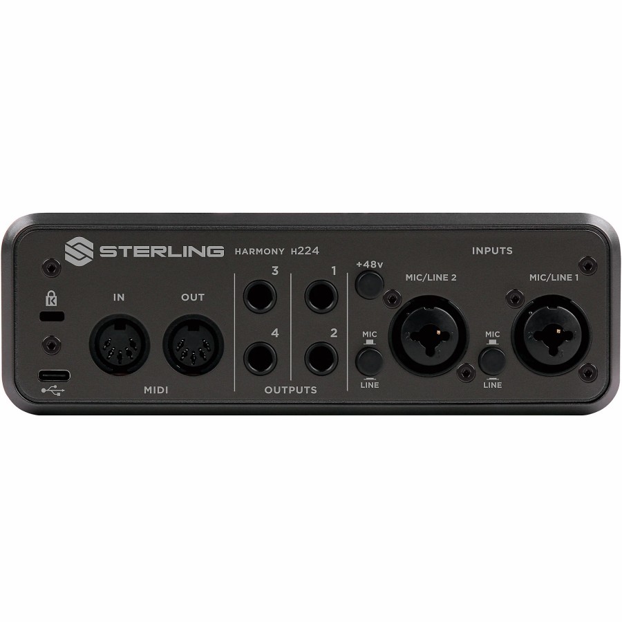 Recording Sterling Audio | Sterling Audio Harmony H224 Usb Audio Interface