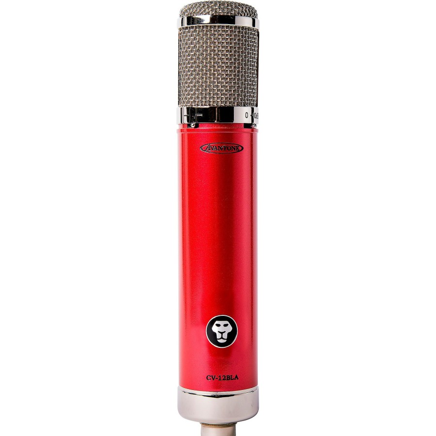 Mics & Wireless Avantone | Avantone Cv-12-Bla Multi-Pattern Large-Capsule Tube Condenser Microphone