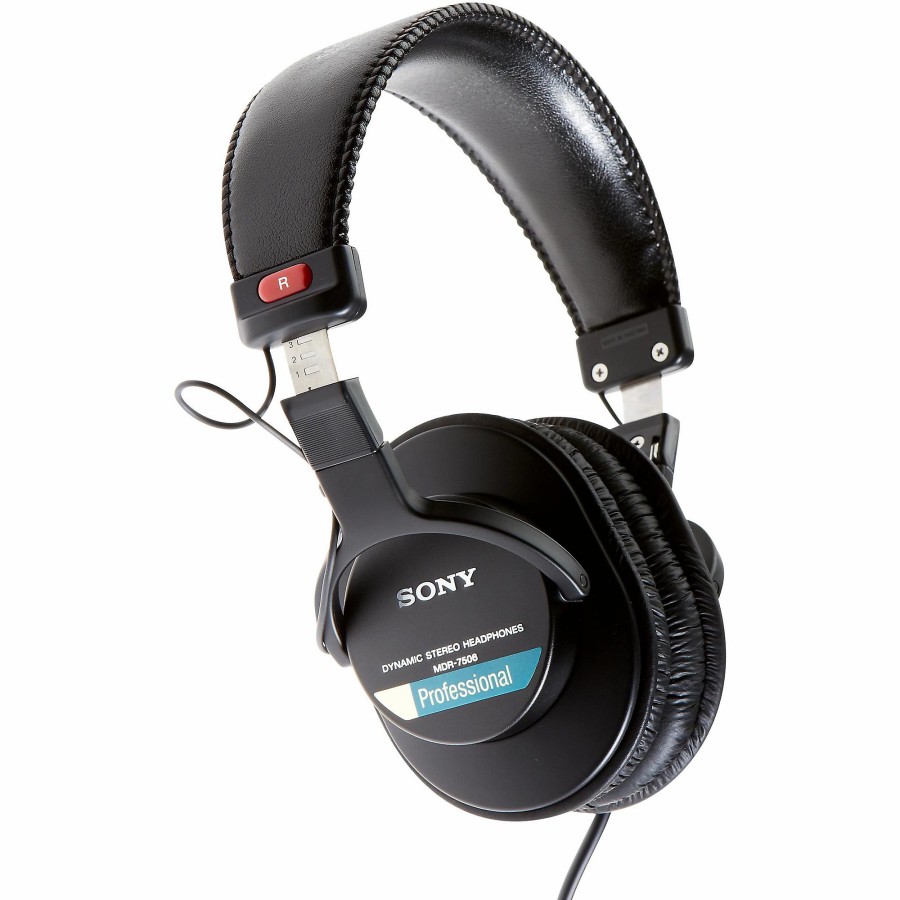 Recording Sony | Sony Mdr-7506 Professional Closed-Back Headphones