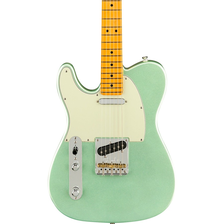 Guitars Fender Left Handed | Fender American Professional Ii Telecaster Maple Fingerboard Left-Handed Electric Guitar Mystic Surf Green