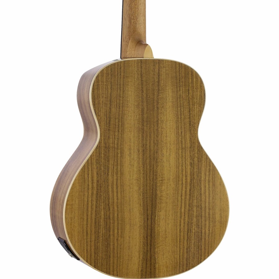 Basses Traveler Guitar Fretted | Traveler Guitar Redlands Concert Acoustic-Electric Bass Guitar Koa