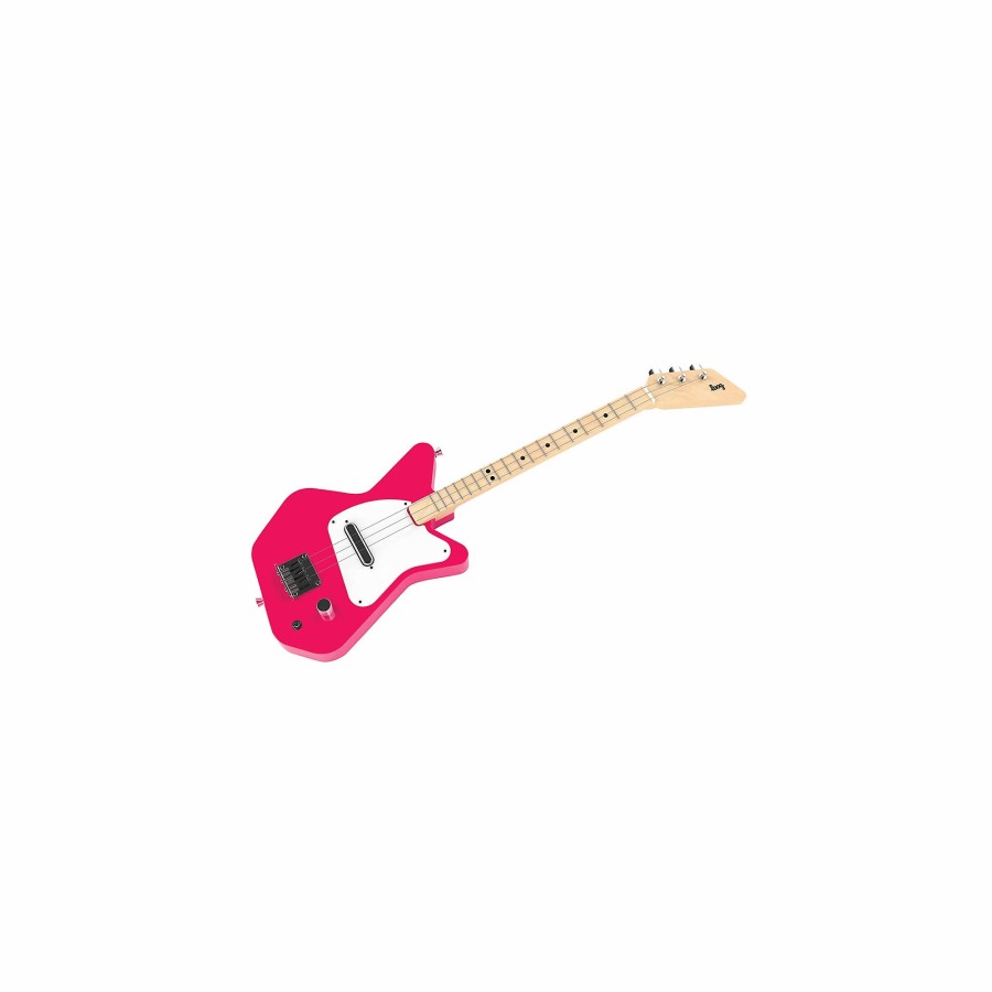 Guitars Loog Guitars Travel & Mini | Loog Guitars Pro Electric Guitar For Kids Magenta