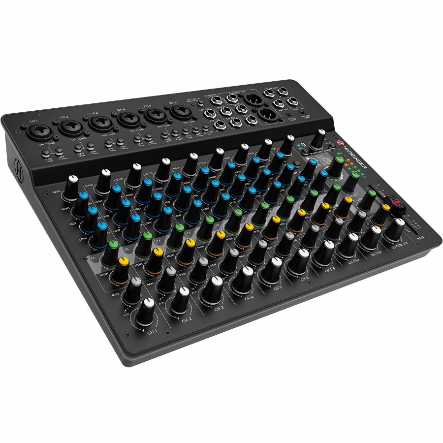 Recording Harbinger | Harbinger Lv14 14-Channel Analog Mixer With Bluetooth, Fx & Usb Audio