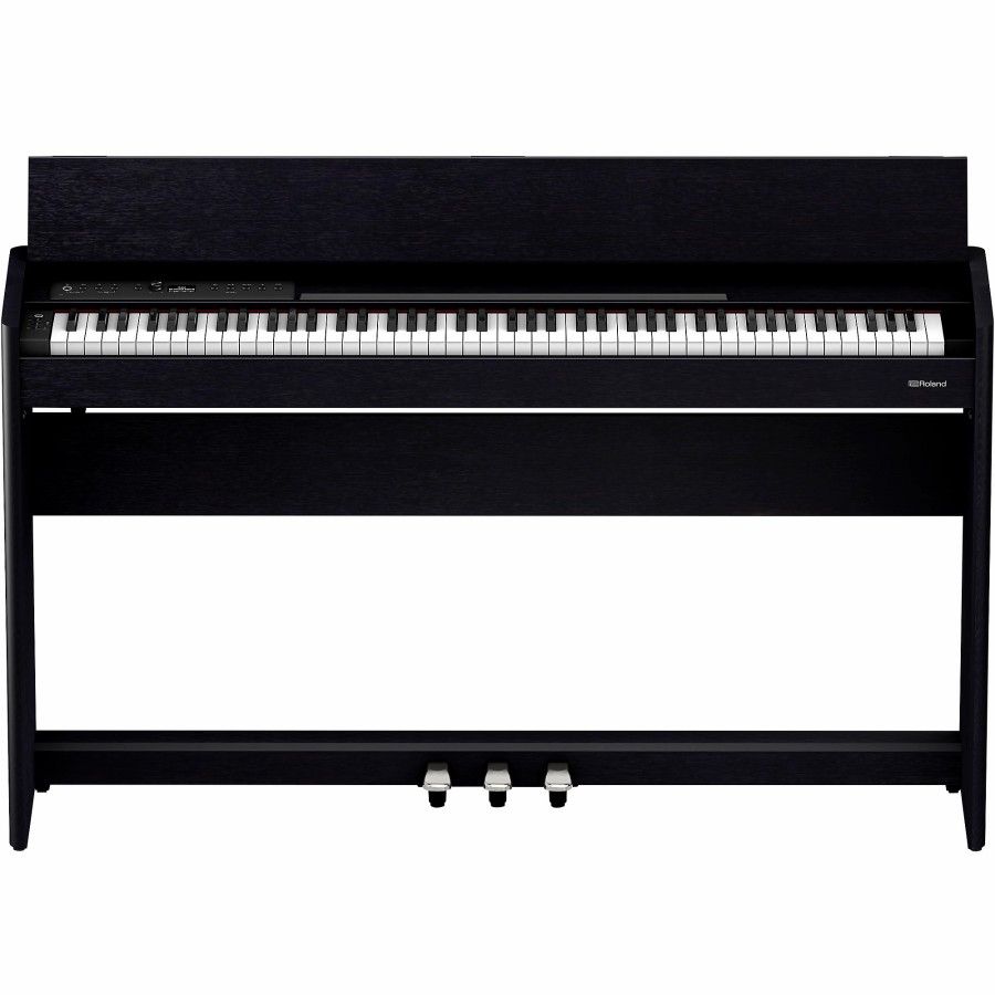 Keyboards & Midi Roland Home Digital Pianos | Roland F701 Digital Console Home Piano Contemporary Black