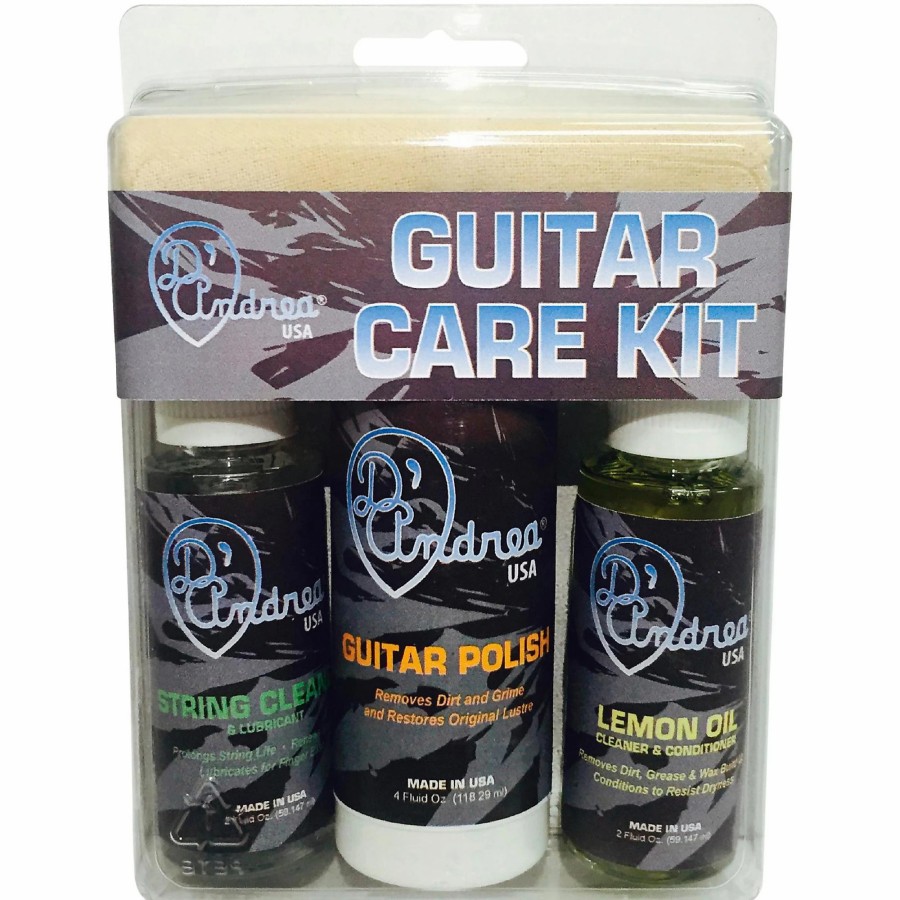 Accessories D'Andrea | D'Andrea Guitar Care Kit