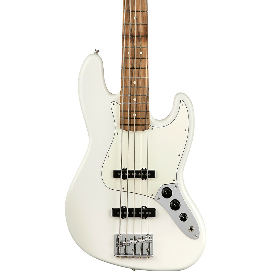 Basses Fender 5-String | Fender Player Jazz Bass V Pau Ferro Fingerboard Polar White