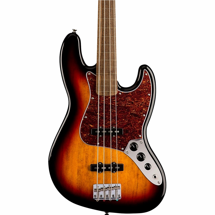 Basses Squier Fretless | Squier Classic Vibe '60S Fretless Jazz Bass 3-Color Sunburst