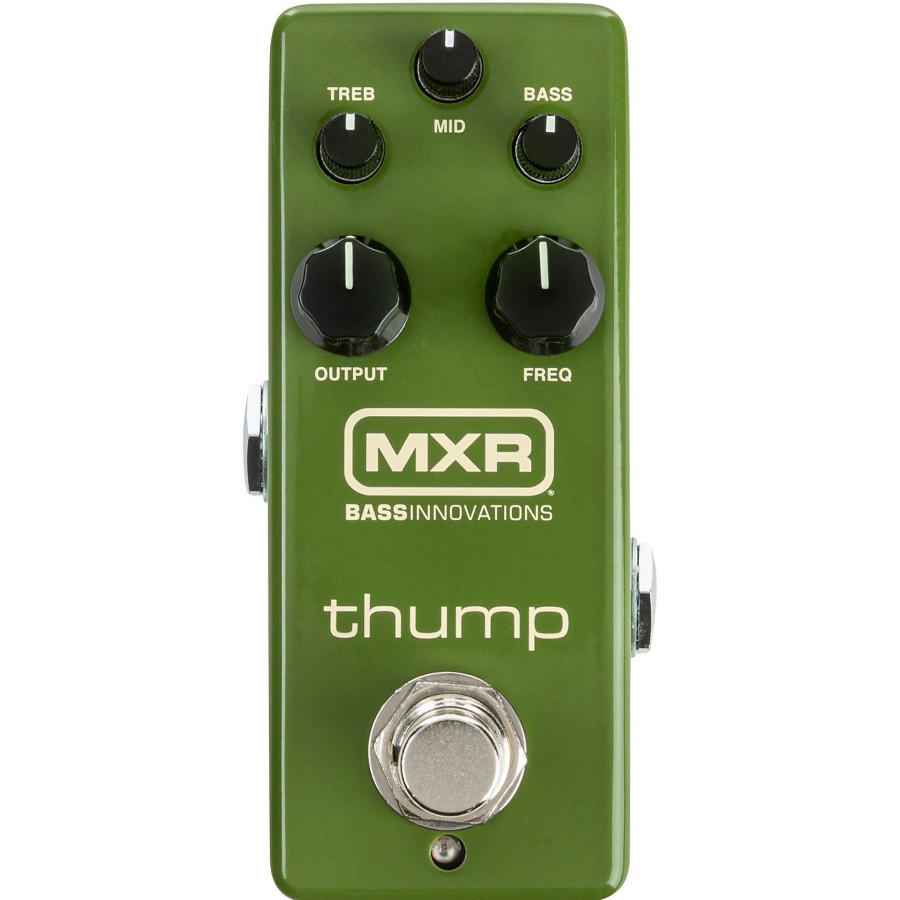 Basses MXR Bass Effects | Mxr M281 Thump Bass Preamp Pedal Green