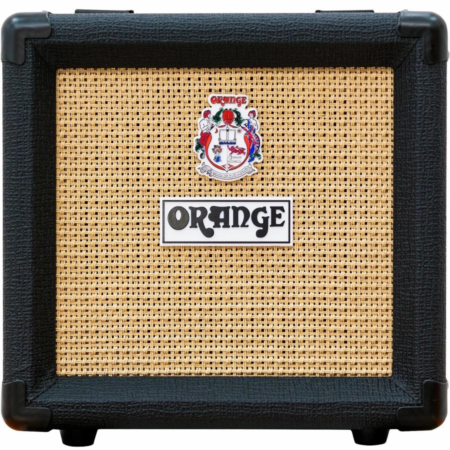 Amps & Effects Orange Amplifiers Cabinets | Orange Amplifiers Ppc108 Micro Dark 20W 1X8 Guitar Speaker Cabinet Black